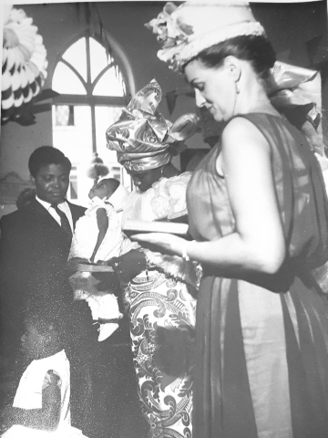 At Gbende's christening